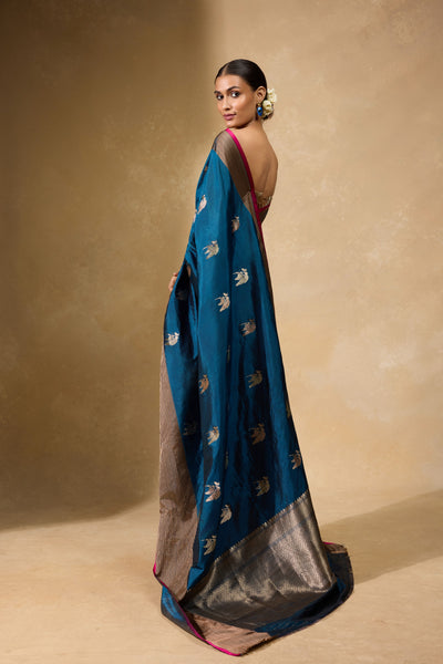 Peacock Banarasi Saree