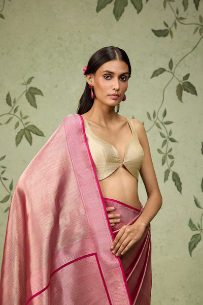 Magenta Banarasi Saree