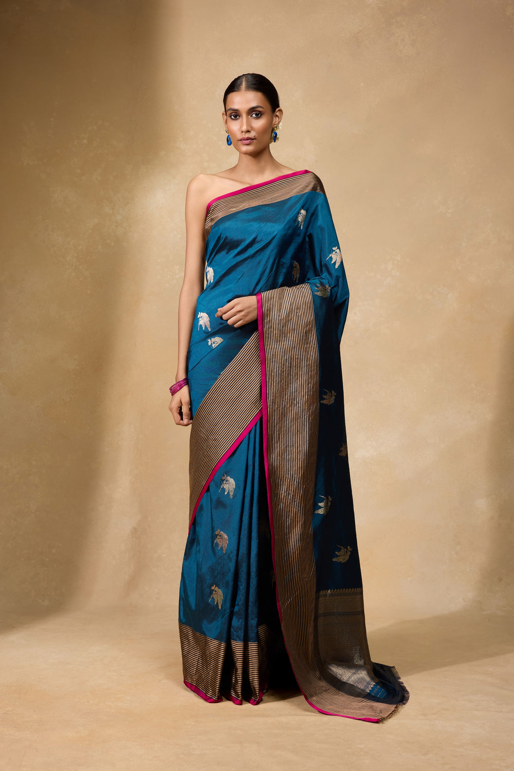 Peacock Banarasi Saree