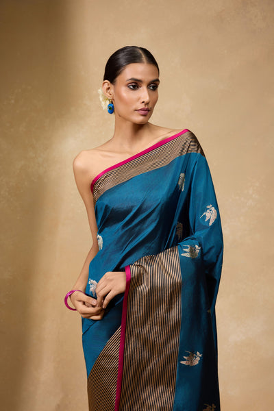 Peacock Banarasi Saree